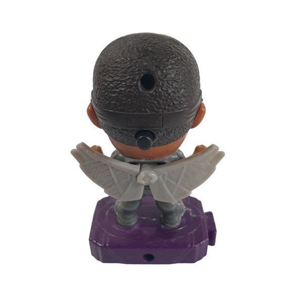 McDonalds Happy Meal Toy Falcon 1 Marvel Sam Wilson 2020 STICKING WING BUTTON - Picture 4 of 5
